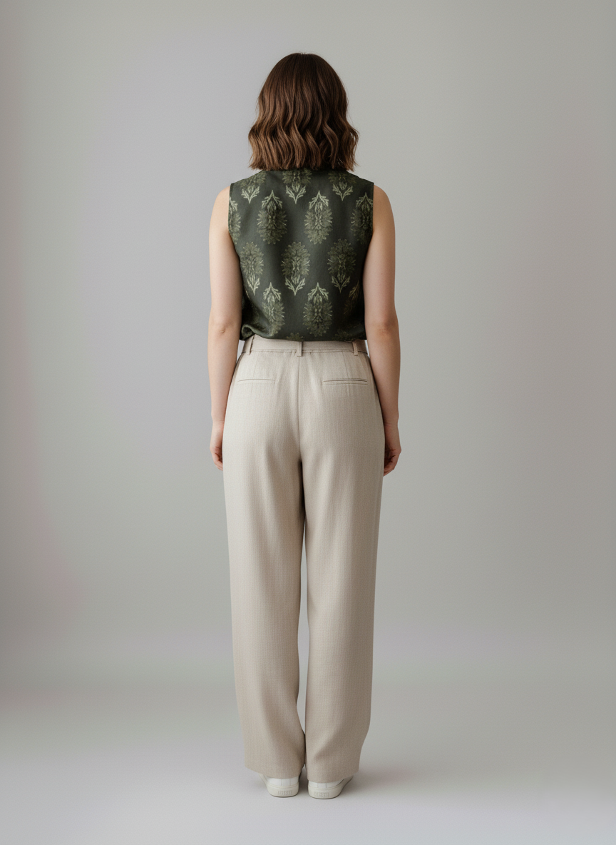 TOP FANTASIA FLOREALE TOP 58VERDE ANTONELLO SERIO