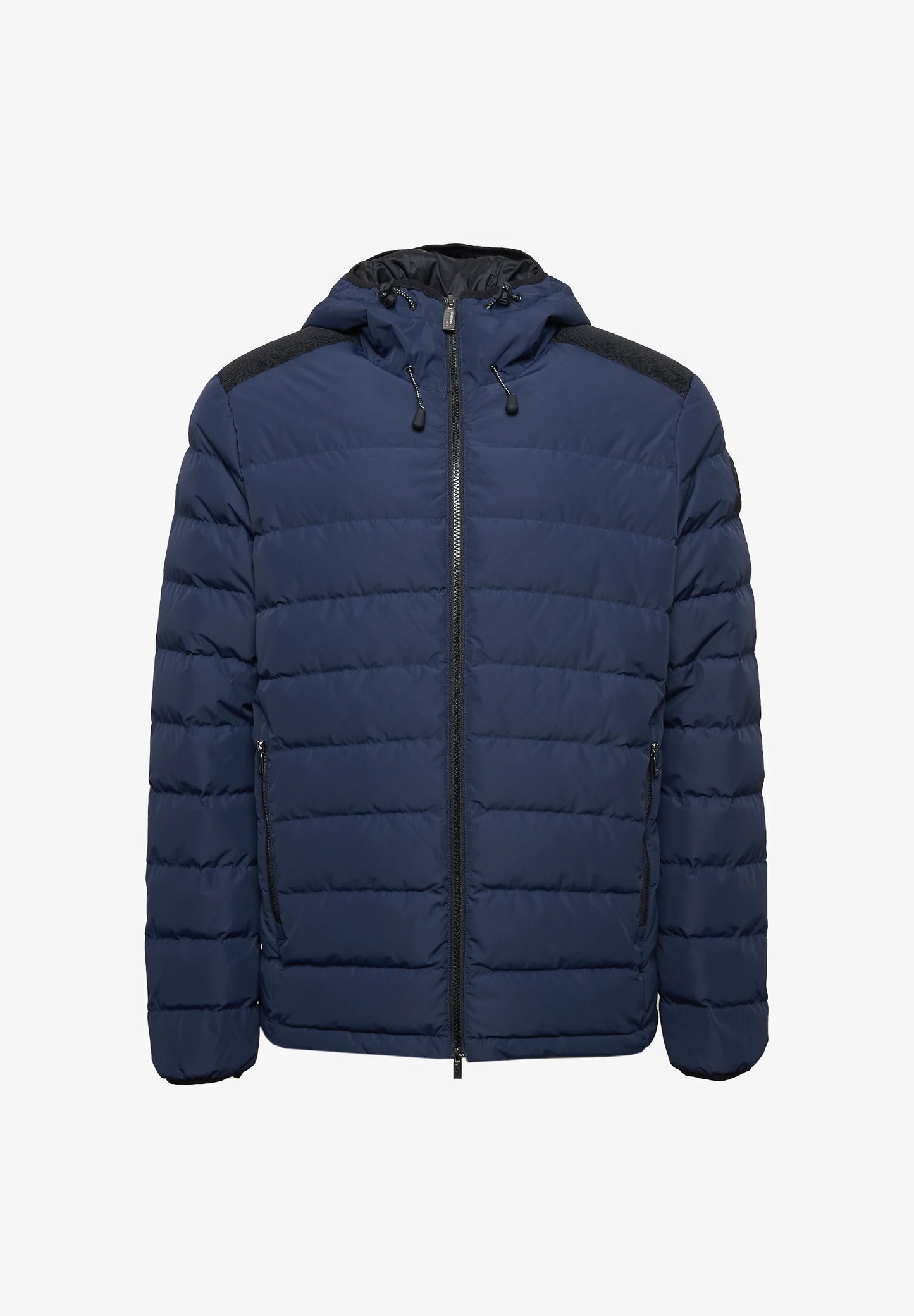 STEVENSON 2.0 – Piumino invernale blu con cappuccio
