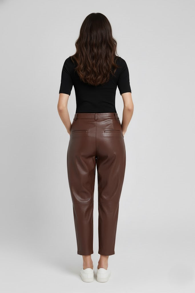 PANTALONE ECOPELLE PA25WD1079MOCA TWO WAY