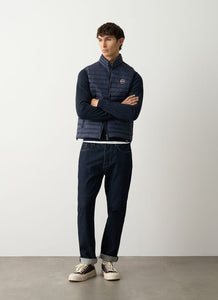 GILET TRAPUNTATO IN PIUMINO