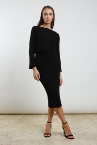 ABITO IN MAGLIA 3058030581NERO SUSY MIX