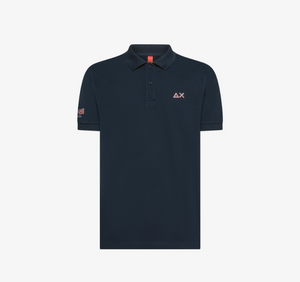 POLO SUN68 LOGO BEACH S/S