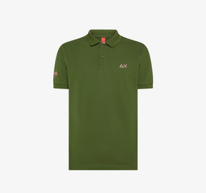 POLO SUN68 LOGO BEACH S/S