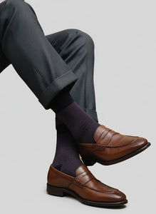 Calze in Cotone Makò a Tinta Unita