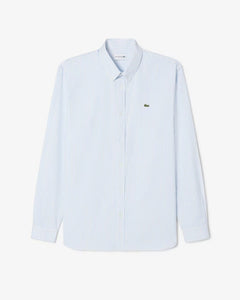 Camicia regular fit a righe Pinpoint