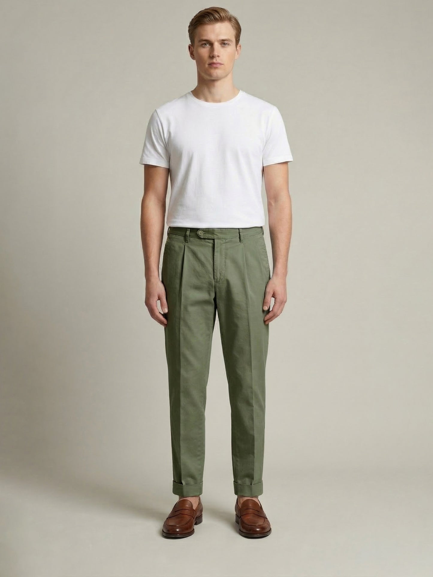 CHINOS CH174VERDE