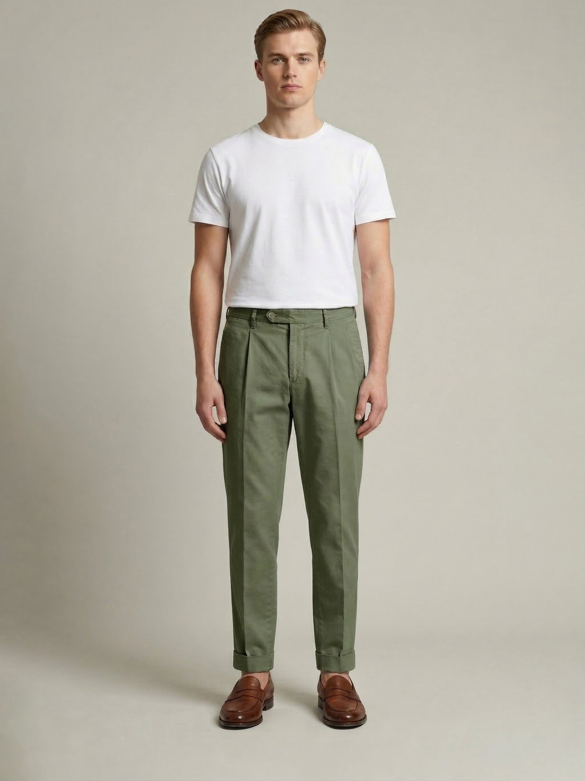 CHINOS CH174VERDE