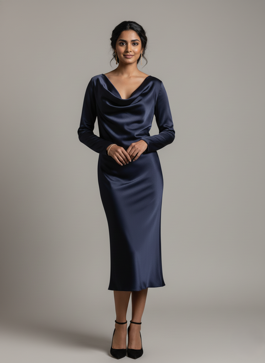 ABITO MIDI ABITO29NERO ANTONELLO SERIO