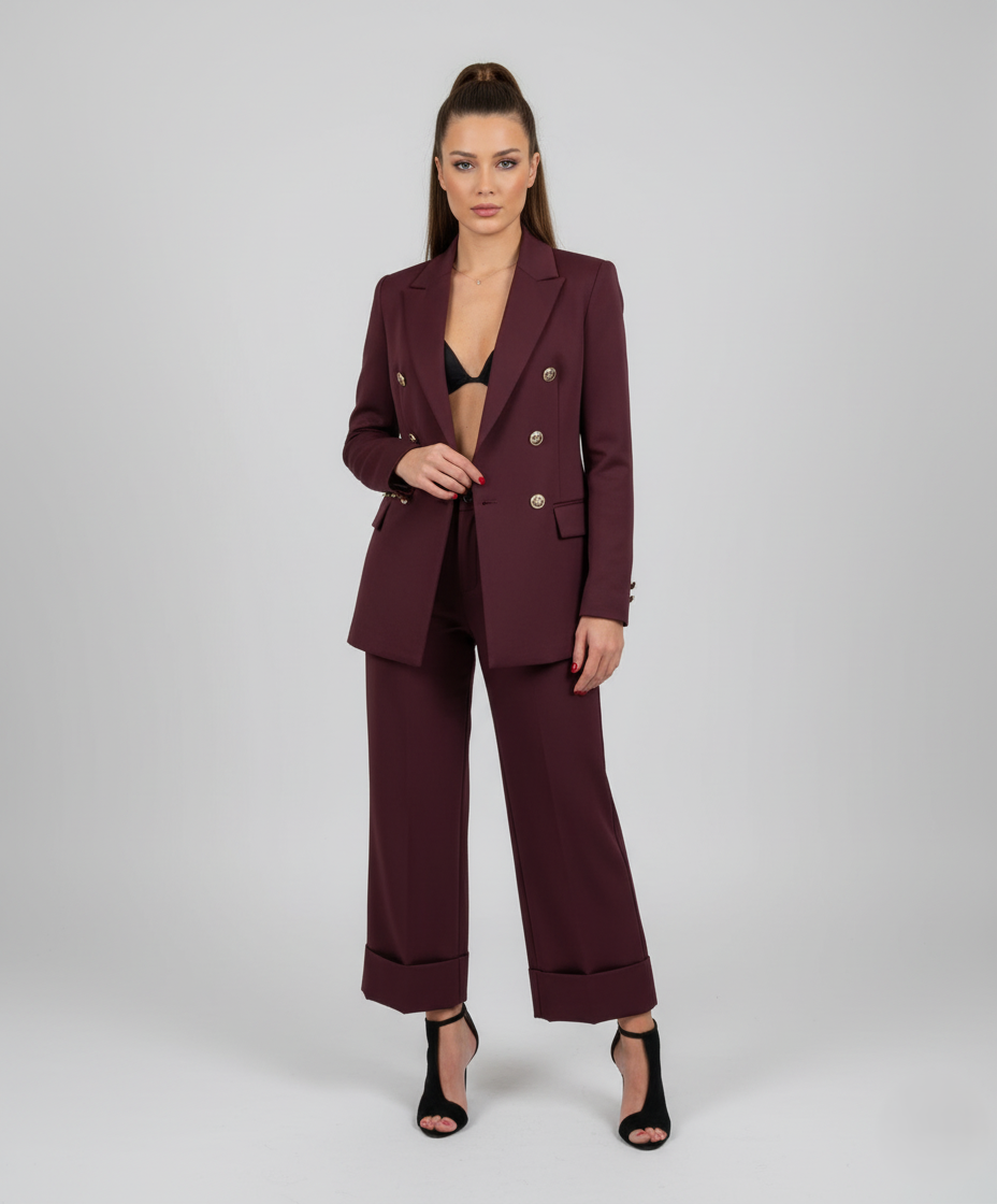 TAILLEUR DENVER AMARONE DEEP BLUE