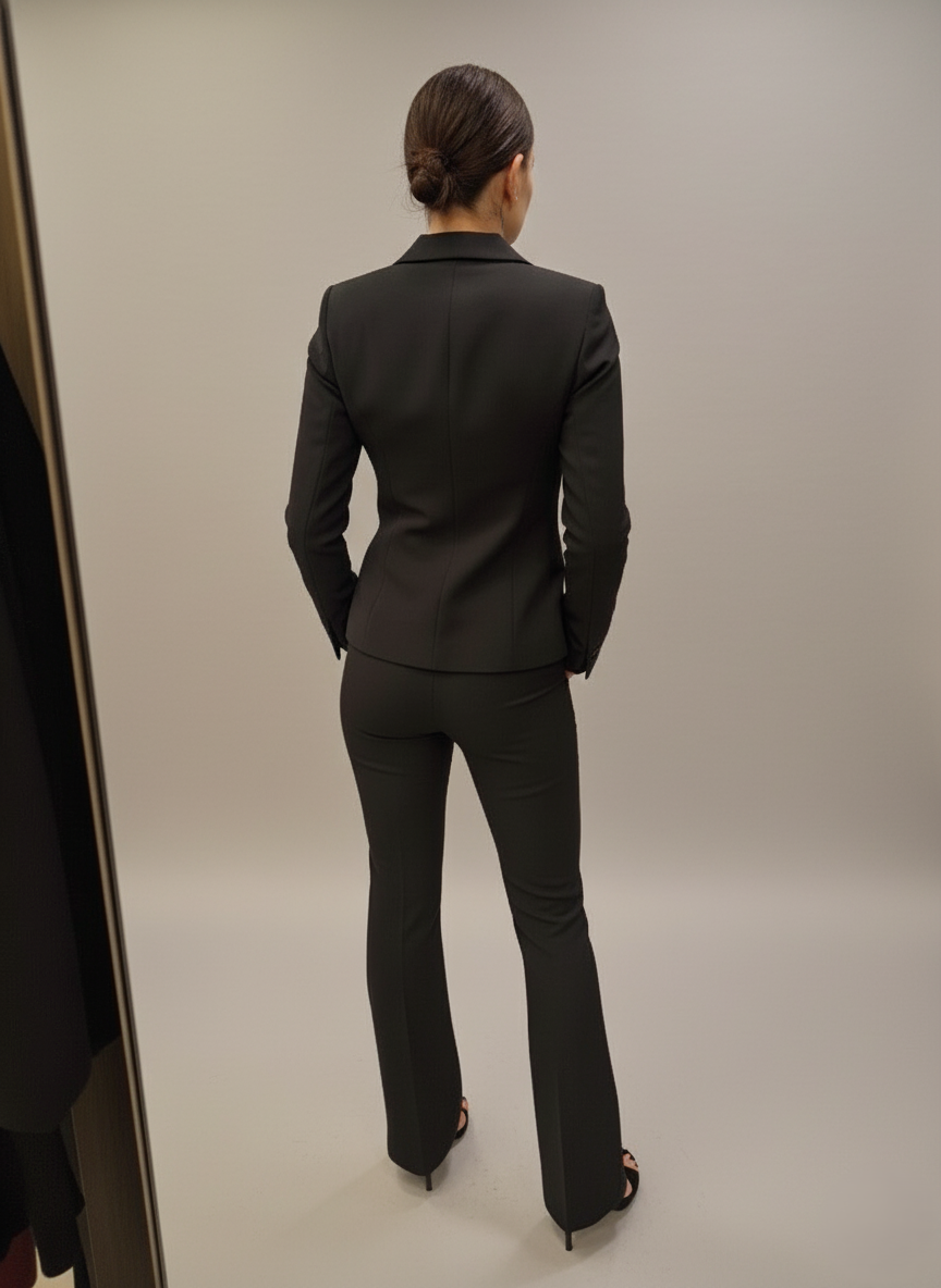 TAILLEUR AMBURGO NERO DEEP BLUE