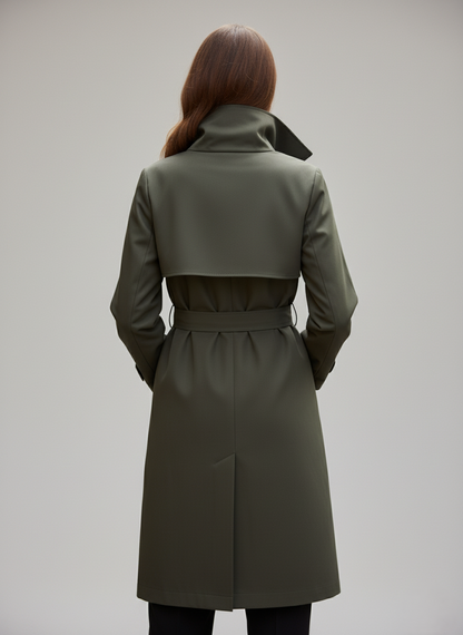 TRENCH IN COTONE NYLON