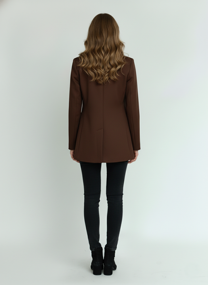 GIACCA DOPPIOPETTO IN TESSUTO TECNICO