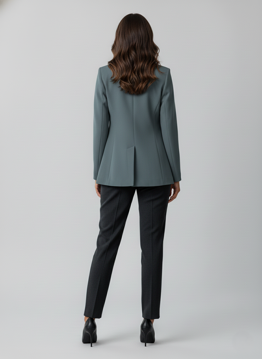 GIACCA DUE BOTTONI IN TESSUTO TECNICO