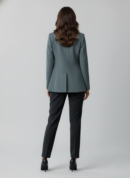 GIACCA DUE BOTTONI IN TESSUTO TECNICO