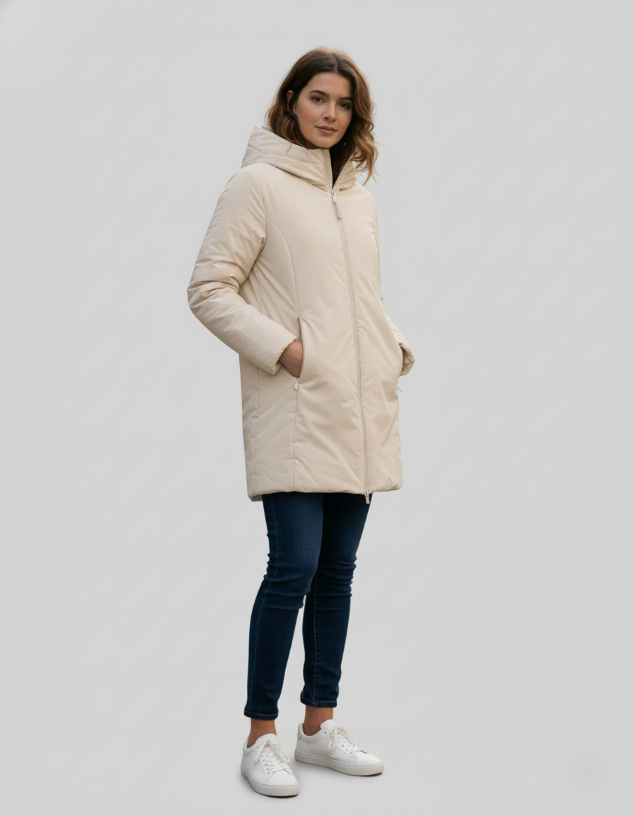 Parka Donna SUNS Aurelia Long Velour