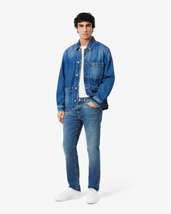 Jeans indaco a 5 tasche slim fit