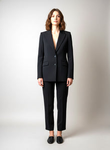 BLAZER NERO DUE BOTTONI SANDRO FERRONE