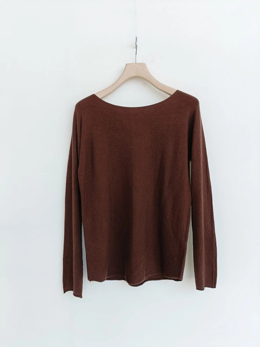 MAGLIA 36MARRONE