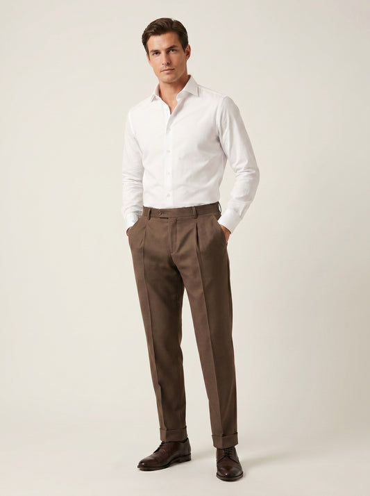 PANTALONE P()1MARRONE