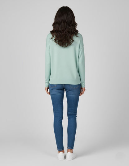 Maglia over in viscosa